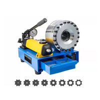 Machine à sertir les flexibles hydrauliques manuelle, presse-tuyaux portable, outil de pressage de flexibles hydrauliques robuste