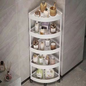 Portaoggetti in ferro a parete per uso domestico cestello portaoggetti triangolare in plastica senza punzone per l'<span class=keywords><strong>organizzazione</strong></span> di <span class=keywords><strong>tavoli</strong></span> da bagno - Product Image 4