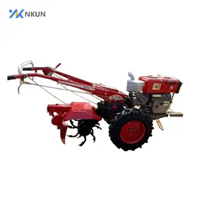 Walk behind tractor hay baler hand farm tractor price in China