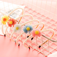 Serre-têtes et accessoires de mode pour femmes Yucat en gros : bandeaux perlés, bandeaux tressés unis d'été, coiffes pour femme