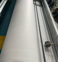 Fibre discontinue de polyester 100% vierge ignifuge (FR) teinte blanc uni pour filage et rembourrage