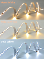 Bande LED SMD2835 LongRun 48V, 70 m/rouleau, blanc uni, 144 LED, lumière uniforme, options CE/CB/étanche pour la décoration extérieure