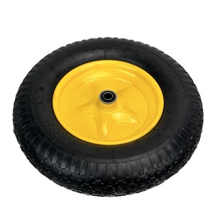 16 Inch Rubber Pneumatic Wheel 4.80/4.00-8 With 5/8 Bearing <b>For</b> <b>Tool</b> <b>Cart</b> Replacement - Product Image 1