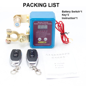 12 В 240 А Дистанционное магнитное фиксирующее реле, энергосберегающее отключение аккумулятора, выключатель серии продуктов, разъединители разъединителей - Product Image 5