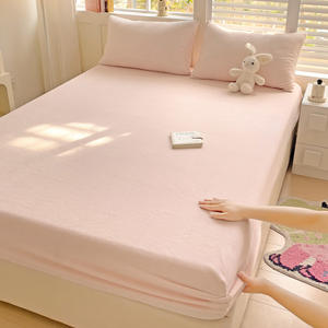 ملاءة سرير من الصوف الناعم جدًا مع جيب عميق للخريف والشتاء، دافئة ومريحة - Product Image 5