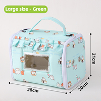 Nid de transport portable pour oiseaux et hamsters, nid de voyage pour animaux de compagnie, nid en coton pour oiseaux, nid chaud et respirant pour le voyage