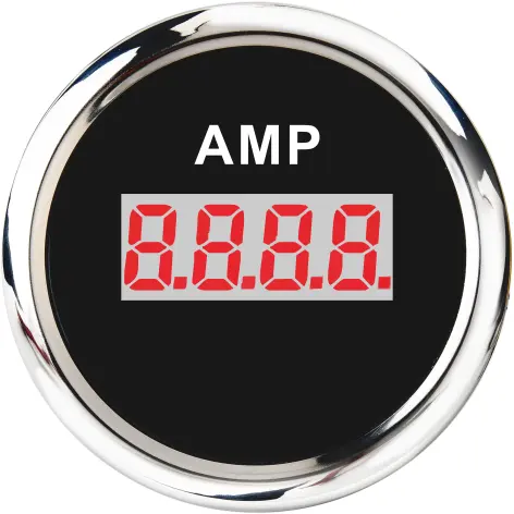 Amperímetro Digital automático, medidor de 52mm