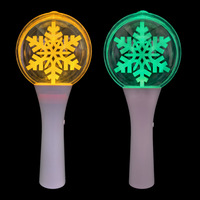 Bâtons lumineux personnalisés à LED, baguettes lumineuses pour fêtes, en ABS, design moderne, cadeaux pour concerts