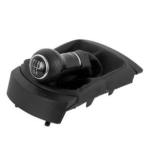 Cache-poussière pour pommeau de levier de vitesse de voiture, pour Seat 5/6 vitesses, ligne noire, ligne rouge, en plastique lavable, adaptable - Product Image 3