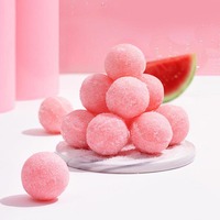 Bomei Fournisseur Prêt à Expédier Vente en Gros Gommage Corporel Vegan en Boules de Sucre Bio Parfumé aux Fruits Colorés