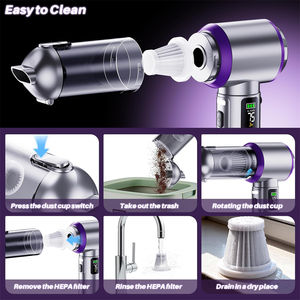 Aspirateur sans fil puissant 3-en-1, aspirateur à main sans fil, 3 modes réglables, aspiration puissante de 17000 PA pour voiture et maison - Product Image 2