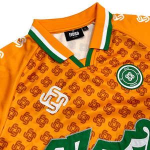 Uniformes de Fútbol Personalizados Retro, Sublimados, con Parches Bordados, de Secado Rápido, Transpirables y de Talla Grande - Product Image 2