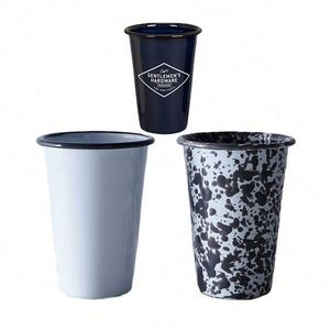 Tazas de Esmalte Personalizadas al por Mayor, Tazas de Café de Esmalte Económicas al por Mayor, Artesanías sin Asa - Product Image 1
