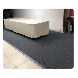 Tapis de porte extérieur multifonctionnel antidérapant moderne et robuste en vinyle pour entrée - Product Image 5