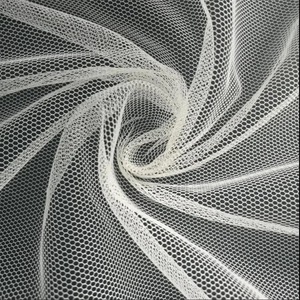 Bán buôn 100% nylon cao cấp vải tuyn vải bóng Bridal Lưới <span class=keywords><strong>Net</strong></span> cho thêu ren Wedding Dress Đảng Rèm cô gái - Product Image 1