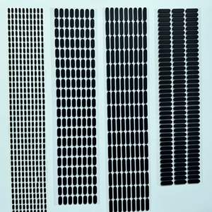 Stokta silikon Anti kayma pedi klavye fare hoparlör yuvarlak kare dikdörtgen düzensiz şok emici silikon ped - Product Image 4