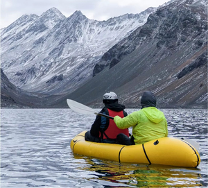 Kayak gonflable <span class=keywords><strong>2</strong></span> places en TPU, prix d'usine, packraft léger et durable, canoë pour lac, rivière, pêche, voyage, bateau compact - Product Image 2