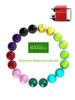 Capsules vides de café 5g 15ml, capsule en aluminium avec couvercle en feuille d'aluminium, Capsula De Cafe, stockage, bon prix