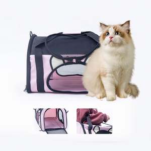 Bolsa de Transporte para Mascotas de Alta Calidad, Transpirable, Antiarañazos, de Malla, Portátil, de Gran Capacidad, con Laterales Suaves - Product Image 4