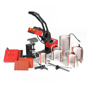 Máquina de Prensa de Calor Comercial 8 en 1 Estilo Europeo para Gorras, Multifunción, Transferencia de Etiquetas, Impresora de Sublimación para Tazas y Bolígrafos - Product Image 1