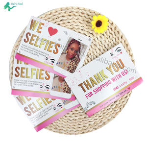 Logo personalizzato grazie alla <span class=keywords><strong>stampa</strong></span> di biglietti di ringraziamento per le piccole imprese con carta di ringraziamento a colori personalizzata - Product Image 3