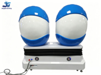 Simulateur de Montagnes Russes 2026 Nouveau Jeu d'Arcade pour 2 Personnes Équipement VR/AR/MR Réalité Virtuelle Machine de Jeu VR à Mouvement 5D 7D 9D