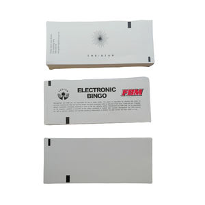 Tickets de loterie d'action de casino de <span class=keywords><strong>bingo</strong></span> en papier thermique avec impression personnalisée en gros - Product Image 5