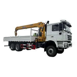 Shacman F3000 14ton Lifting boom crane 6x4 Self load Truck Mounted Hydraulic Crane for sale