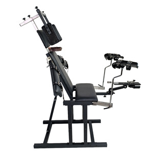 Scarletsin BDSM <span class=keywords><strong>Sex</strong></span>-Hilfsmittel Bondage-Hocker Multifunktionaler Erotik-Stuhl für Leidenschaftliches Training Modell A2 (Stuhl mit Sexmaschine) - Product Image 3