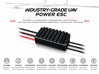 Contrôleur de vitesse de moteur sans balais BLDC de qualité industrielle ESC U60 V2 5-14S LiPo 60A Max pour les loisirs de radiocommande