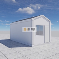 Maison préfabriquée moderne détachable résistante aux intempéries, pour logement modulaire de personnel de projet urbain