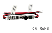 Interrupteur à capteur de mouvement Skydance E1-B 12-24VDC 48W 96W pour bande LED monocolore, système d'éclairage LED