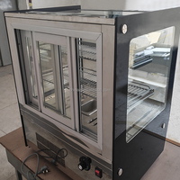 Vitrine chauffante de comptoir 900 mm pour aliments
