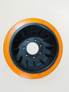 Roue motrice Jungheinrich 50262633 343x114-90 en polyuréthane, roue de traction à billes, pièce de rechange pour usage en entrepôt - Product Image 4