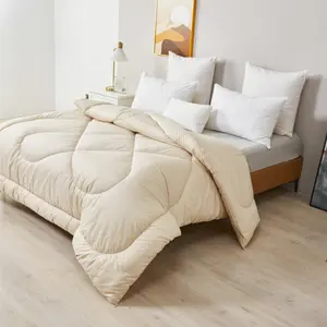 Khách Sạn Bộ Sưu Tập Tùy Chỉnh Sợi Nhỏ Polyester Duvet Chèn Xuống Thay Thế Sợi Bông Chăn Giường Comforter