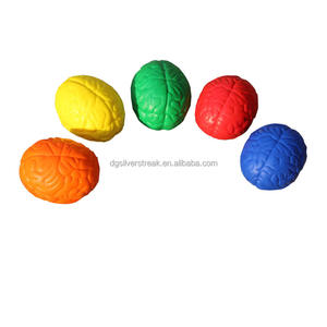Tutta la vendita spremere il cervello a forma di palle antistress palla antistress schiuma PU spremere giocattoli palla - Product Image 2