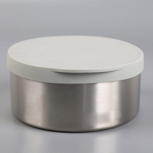 Recipiente de Almacenamiento Personalizado de 64 oz, Tazón de Acero Inoxidable con Tapa de Silicona para Alimentos, para el Hogar - Product Image 2