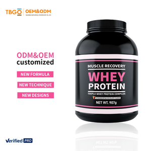 OEM pasokan perdagangan asing ekspor stroberi rasa bubuk Protein untuk pria dewasa latihan penguat otot - Product Image 3