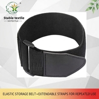 Sangle de fixation KRT en polyester/nylon pour salopette de vélo, multifonctionnelle, extensible, avec rangement élastique