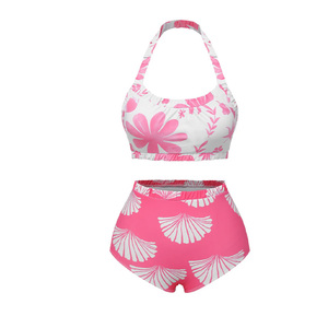Conjuntos de Dos Piezas de Moda para Mujer, Estampado Animal, <span class=keywords><strong>Tirantes</strong></span> de Encaje, Ecológicos, Tallas Grandes, Trajes de Baño, Bikinis, Ropa de Playa - Product Image 1