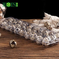 12 emballages d'oeufs de caille jetables à clapet animal de compagnie 12 trous paquet de caille boîte à oeufs charnière à clapet clair carton d'oeufs