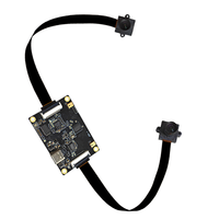 Module de caméra multi-caméras synchronisé pour la collecte de données, caméra stéréo 3D, IMU, VR, double objectif HD, déclencheur externe USB2.0
