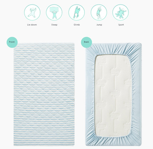 Sábanas 100% Algodón y Jersey para Cunas Tradicionales, Cunas Redondas y Sábanas para Cunas Stokke Sleep y Stokke Mini Crib - Product Image 2