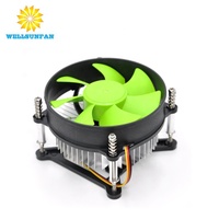 Ventilateur de refroidissement CPU WellSunFan écoénergétique 92 mm avec technologie à roulement fluide, 2500 tr/min, haute vitesse, cuivre et aluminium, 3 broches
