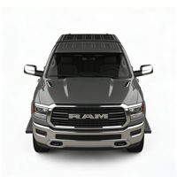 Hard-top en aluminium étanche et verrouillable sans perçage pour Isuzu Ranger Pickup, couvre-benne haute, auvent et couvre-benne de camion