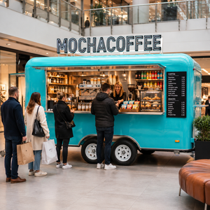 Factory Price New Design Commercial Food Truck Trailer Custom Mobile Kitchen for Fast Food and Multiple Catering Businesses - Product Image 1