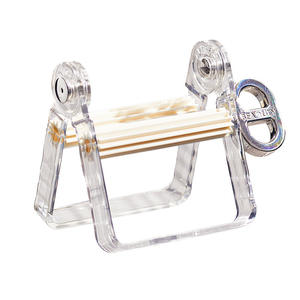 ที่บีบยาสีฟันแบบพกพา สีขาว ขนาดเล็ก สำหรับใช้ในบ้าน เหมาะสำหรับบีบครีมล้างหน้าและผลิตภัณฑ์บำรุงผิว - Product Image 4