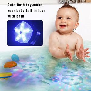 Bajo el agua sumergible LED <span class=keywords><strong>luces</strong></span> <span class=keywords><strong>a</strong></span> prueba de agua de Color de la baterí<span class=keywords><strong>a</strong></span> operado lámpara <span class=keywords><strong>para</strong></span> bañera caliente estanque piscina fuente de iluminación - Product Image 4