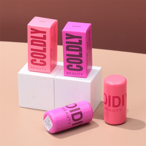 Ty sữa thạch Blush tự nhiên thuần chay không thấm nước thạch Blush Tint sắc tố má và môi làm mát thạch Tint Blush son môi - Product Image 3