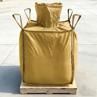 Sac Jumbo FIBC en PP enduit UV avec boucles de levage, remplissage par le haut, déchargement par le bas, bec verseur, remplissage automatique, déchargement rapide, stockage en vrac